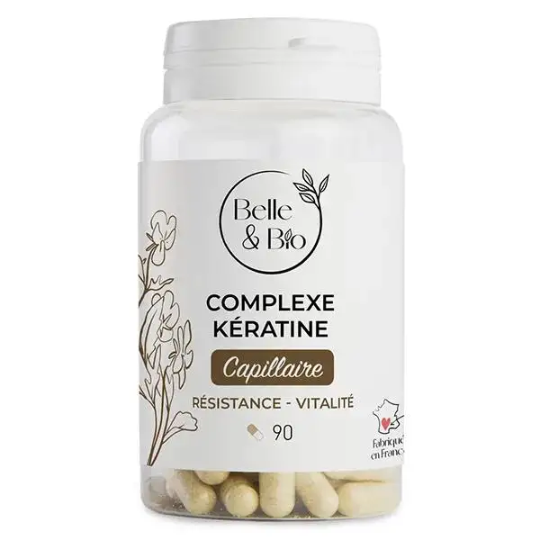 Belle & Bio Complexe Kératine Cheveux 90 gélules