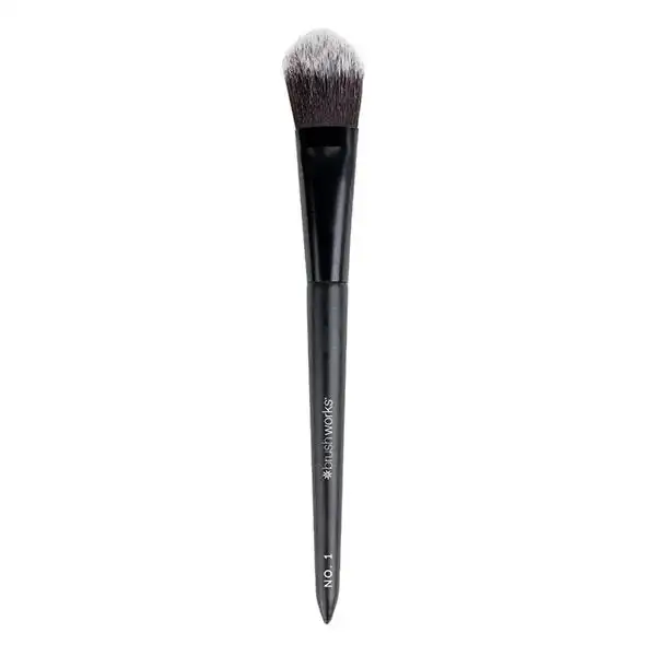 Brushworks Pinceau Plat Fond de teint N°1