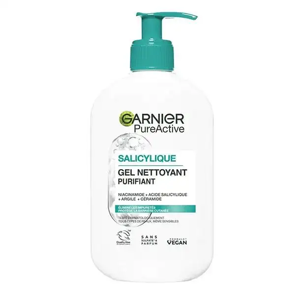 Garnier Gel Nettoyant Moussant à l'Acide Hyaluronique 250ml