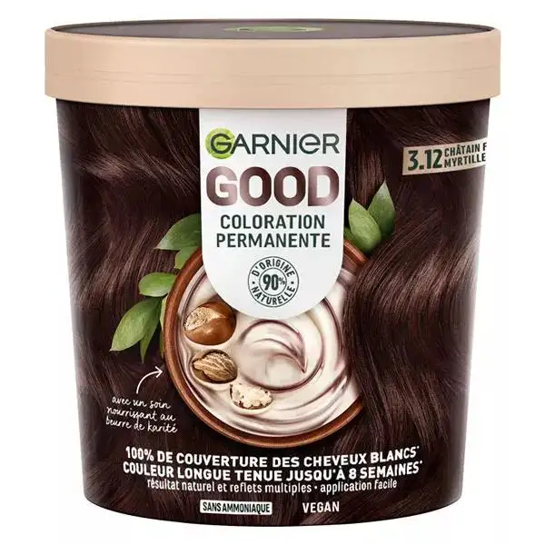 Garnier Good Coloration N°3.12 Châtain Foncé Myrtille