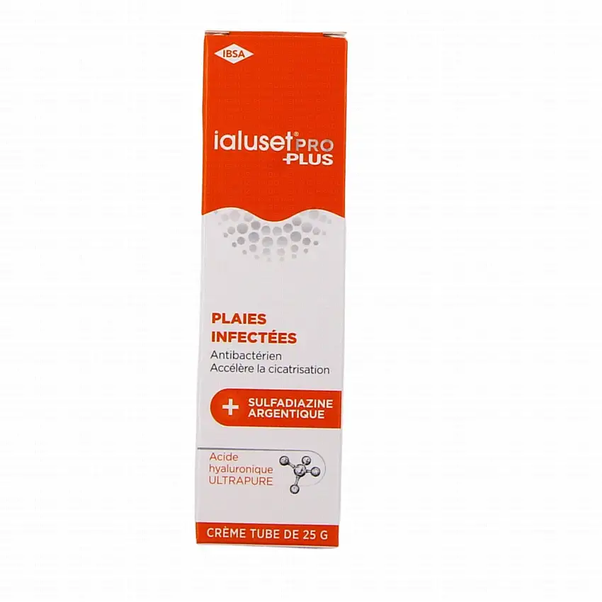 IALUSET Pro Plus – Crème cicatrisante antibactérienne 25 g