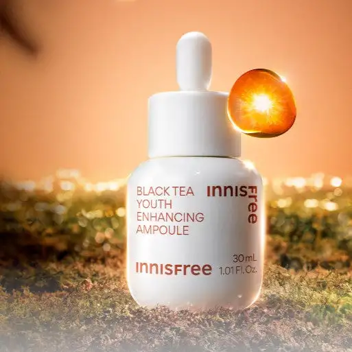 INNISFREE Black Tea Youth Enhancing Ampoule - #30ml