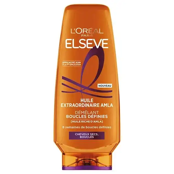 L'Oréal Paris Elseve Huile Extraordinaire Après-Shampooing Démêlant Boucles Définies 200 ml