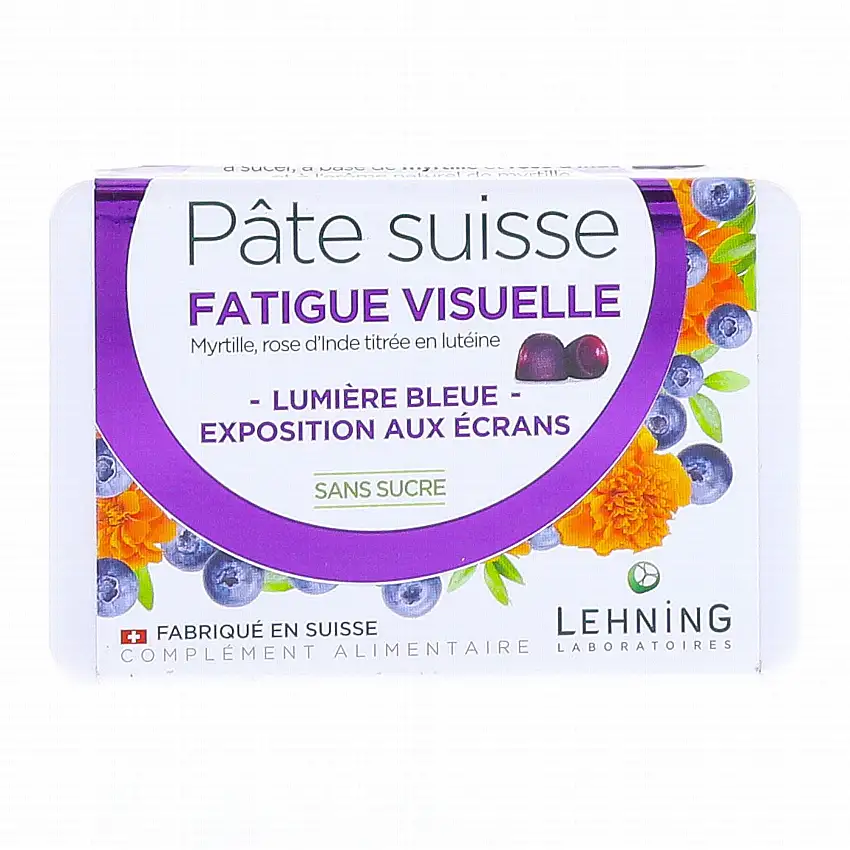 LEHNING Pâte Suisse Fatigue Visuelle 50g