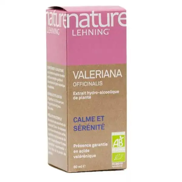 Lehning Nature Valeriana Officinalis Bio 60ml