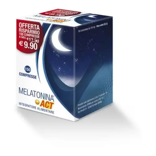 Acte Mélatonine F&F 150 Comprimés