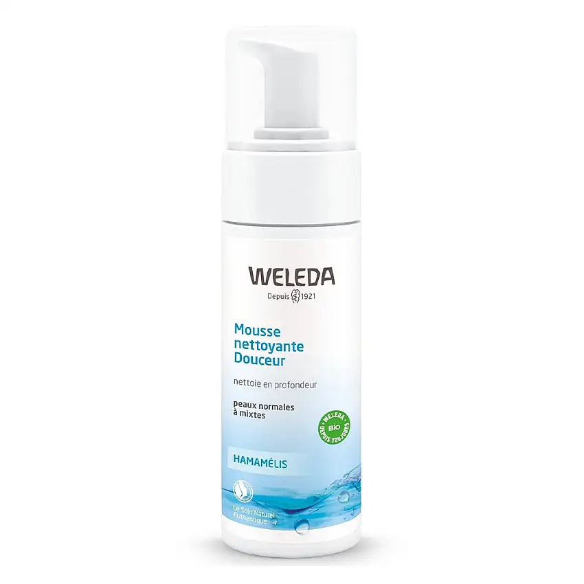 Hamamélis Mouse Nettoyante Douceur - Peaux Normales à Mixtes - 150 ml