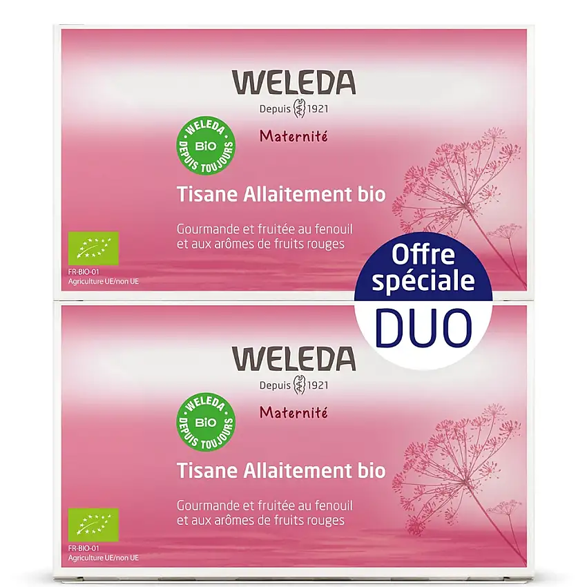 Maternité Duo Tisane Allaitement Fruits Rouges
