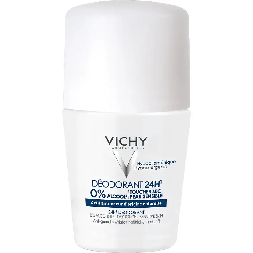 Déodorant 24H Toucher Sec Peau Sensible Roll-On 50 ml