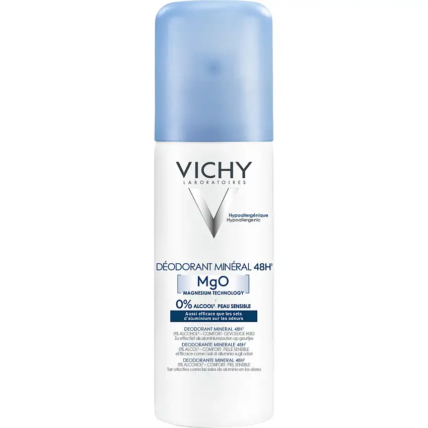 Déodorant Minéral 48h Spray Peaux Sensibles 125 ml