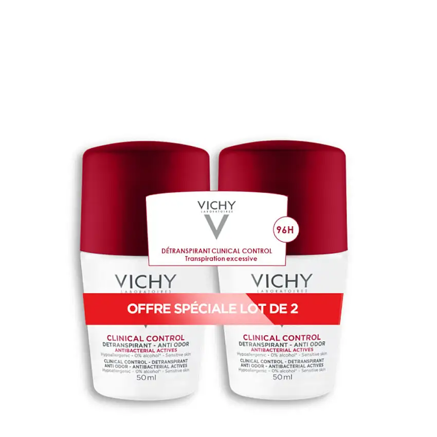Clinical Control 96H Déodorant x 2