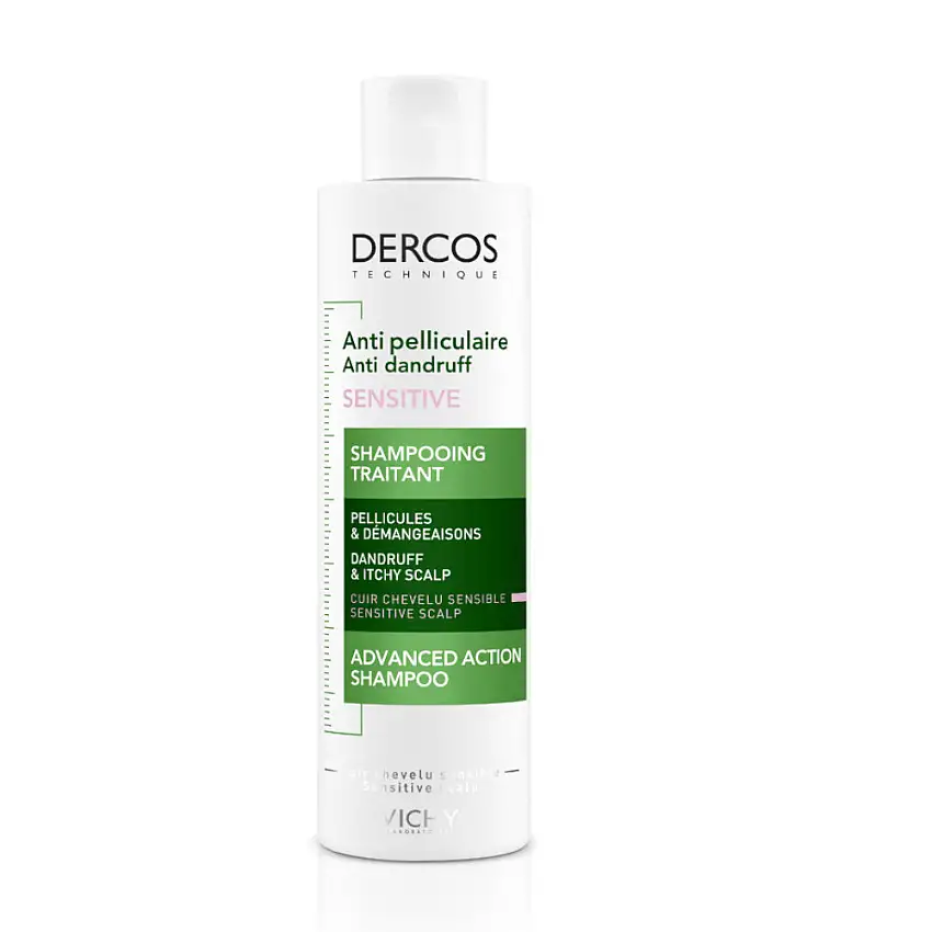 Dercos Technique Anti-Pelliculaire Shampooing Cuir Chevelu Sensible 200 ml