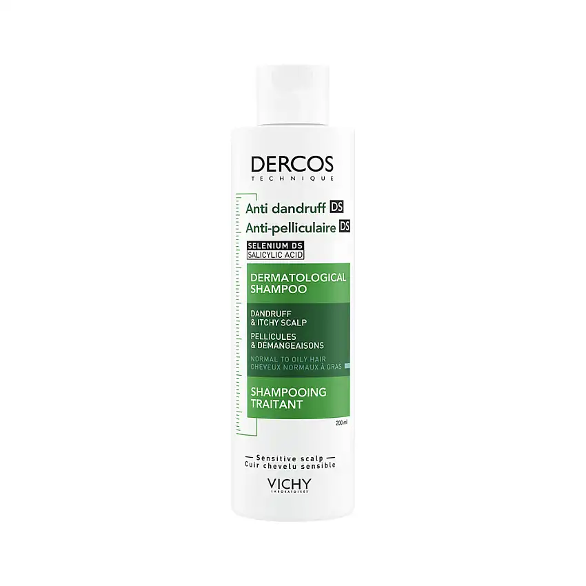 Dercos Technique Shampooing Anti-Pelliculaire - Cheveux Normaux à Gras