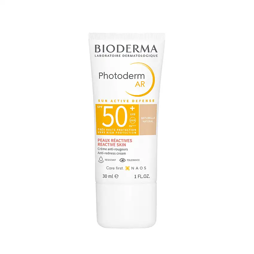 Photoderm AR Crème Anti-Rougeurs, Peaux Réactives SPF50+ 30 ml