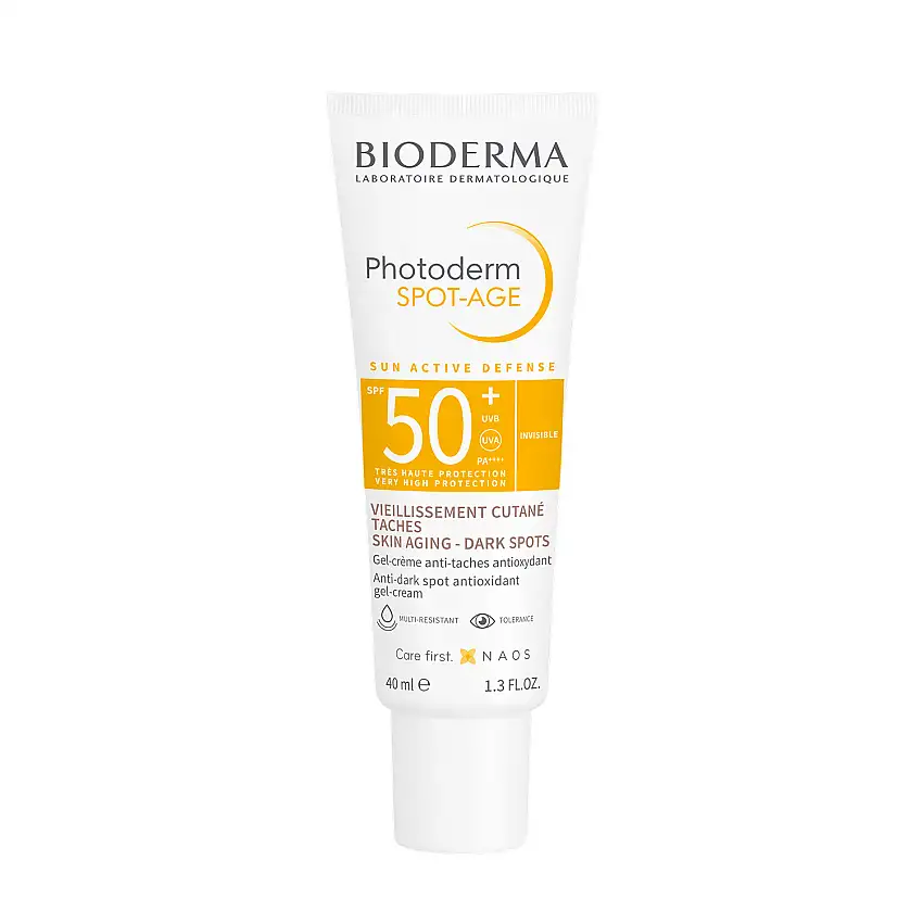 Photoderm Spot-Age Gel-Crème Anti-Taches, Antioxydant, Invisible SPF50+ 40 ml