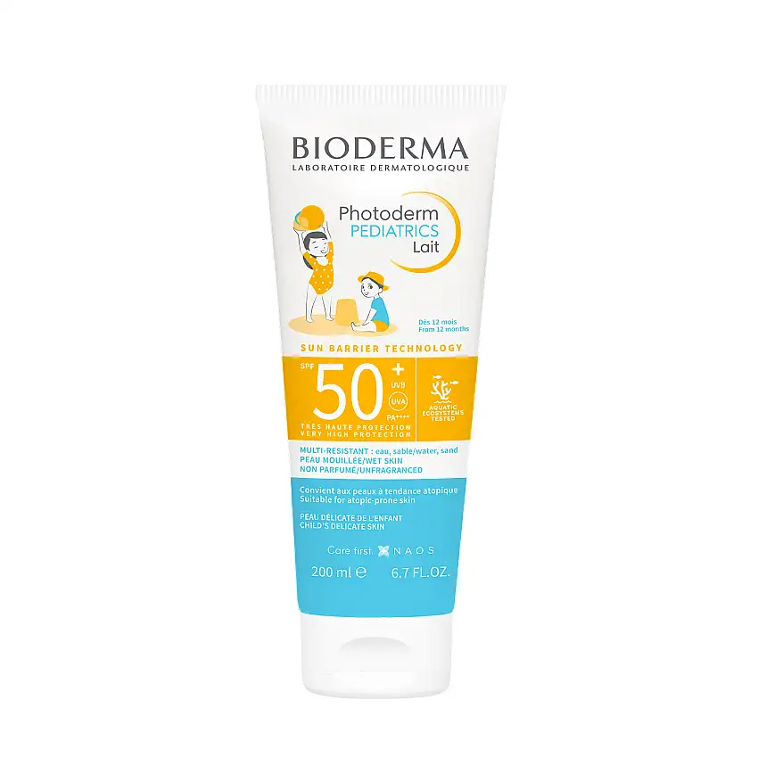 Photoderm Pediatrics Lait SPF50+ Très Haute Protection Solaire 200 ml