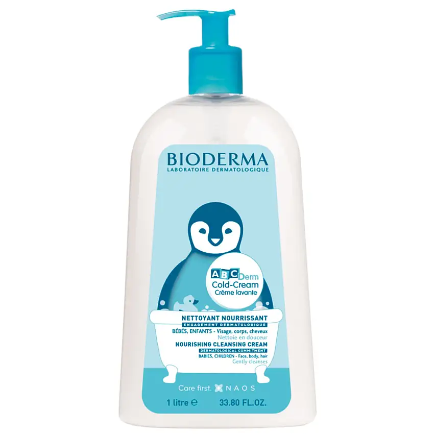 ABCDerm Cold Cream Crème Lavante Nourrissante 1 L 1000 ml