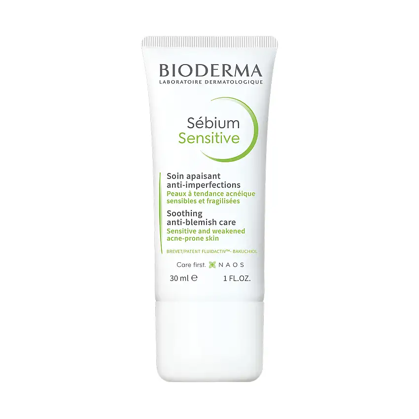 Sébium Sensitive Soin Apaisant Anti-Imperfections - Peaux Sensibles à Tendance Acnéique 30 ml