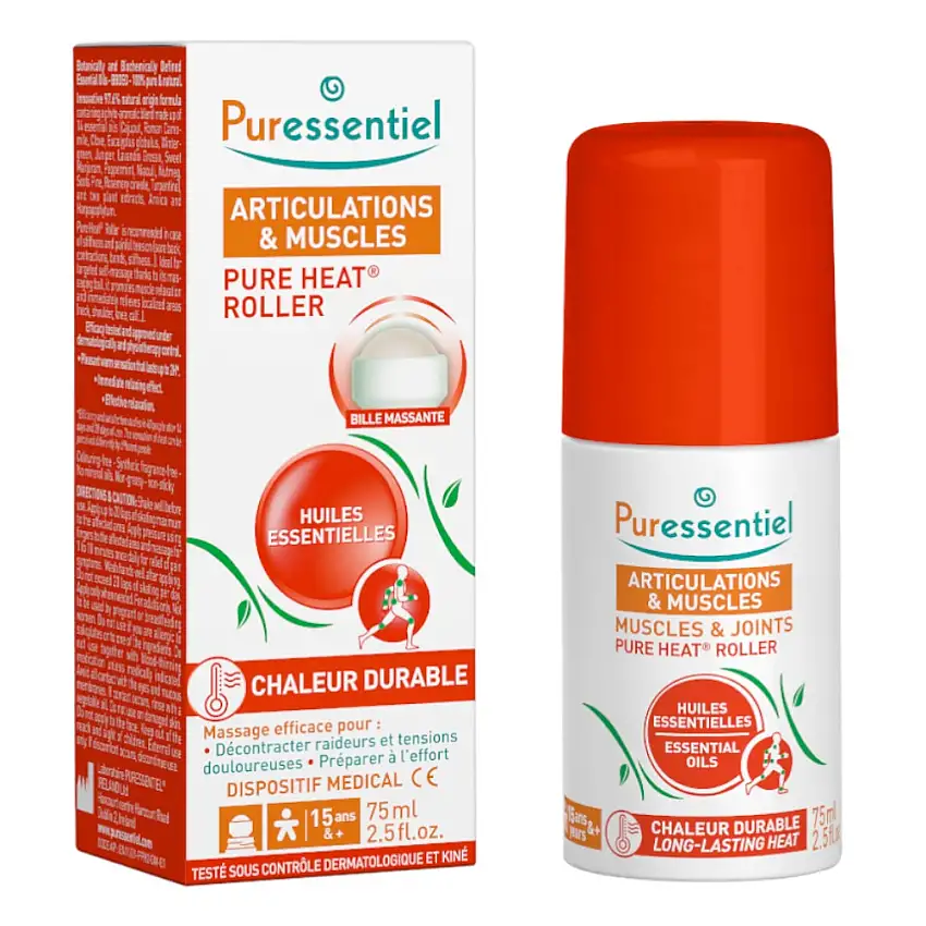 Articulations et Muscles Roller Pure Heat 75 ml