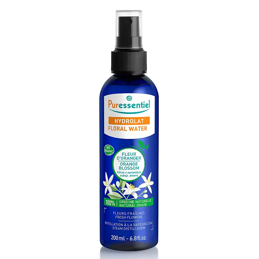 Hydrolat de Fleur d'Oranger BIO Peaux Sèches & Irritées 200 ml