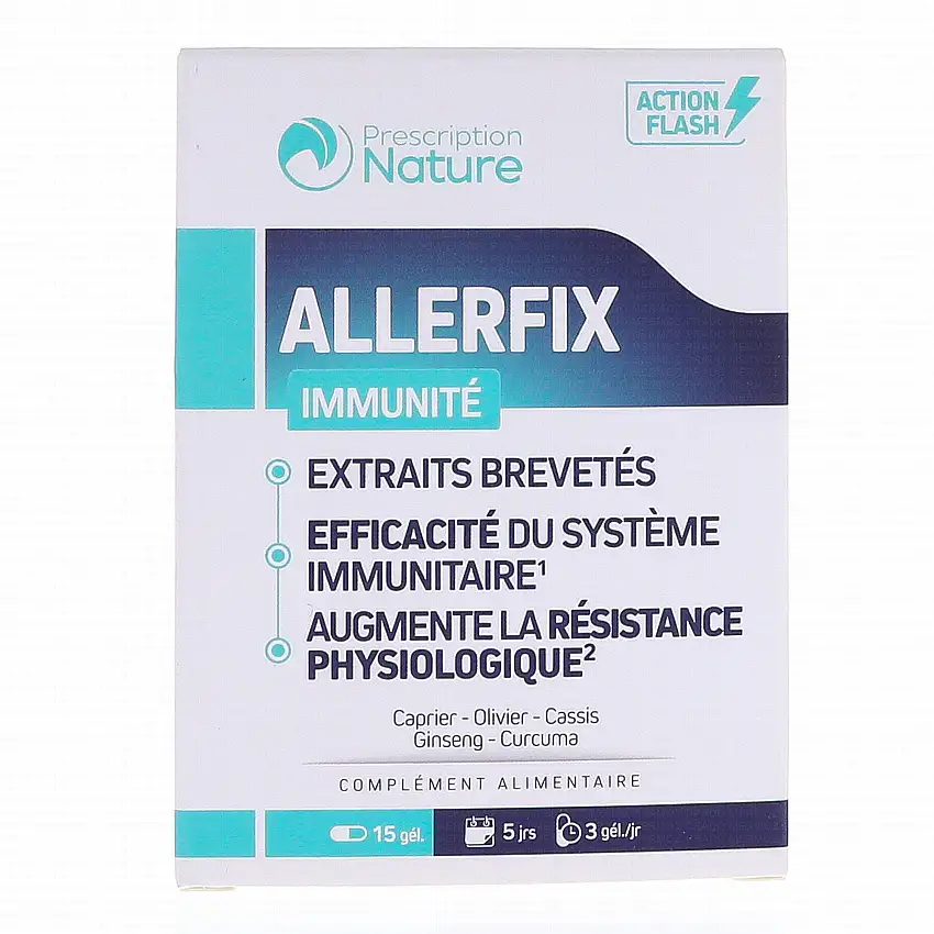 PRESCRIPTION NATURE Allerfix 15 gélules