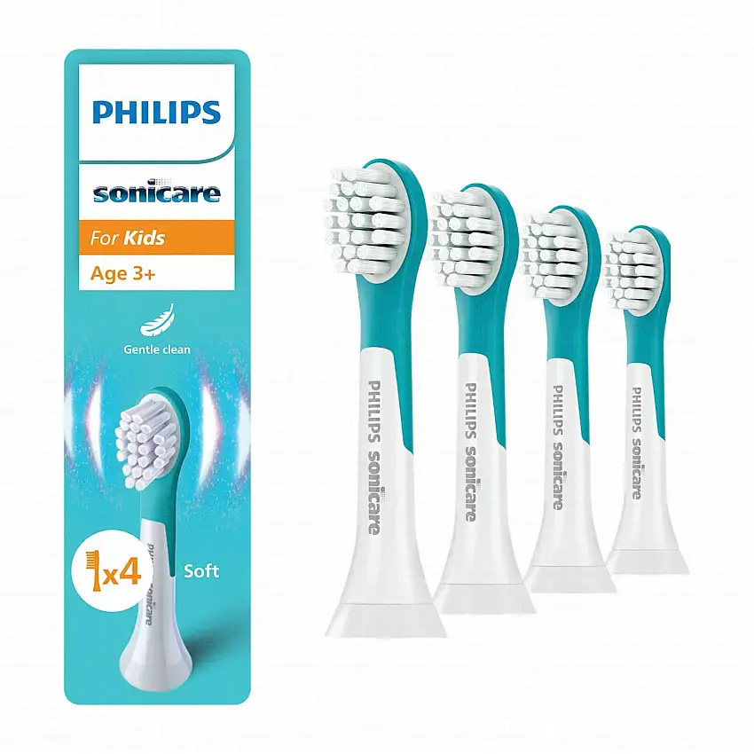 Philips Sonicare - Têtes De Brosse A Dents Compactes Enfants +3ans x4