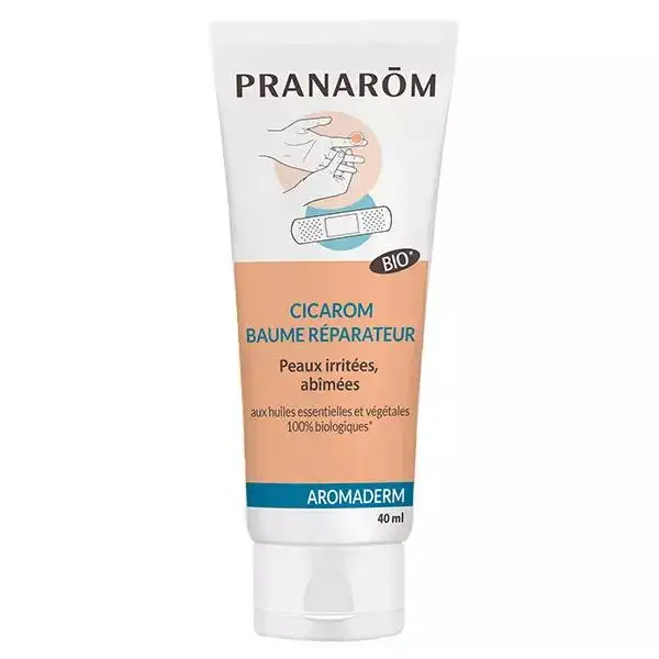 Pranarom Aromaderm Cicarom Baume Réparateur Bio 40ml