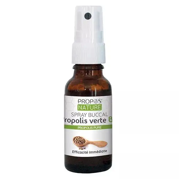 Propos' Nature Apithérapie Spray Buccal Propolis Verte du Parana Bio 15ml