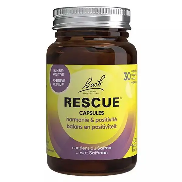 RESCUE Capsules Harmonie & Positivité 30 unités
