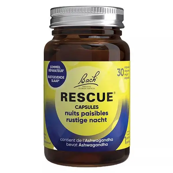 RESCUE Capsules Nuits Paisibles 30 unités