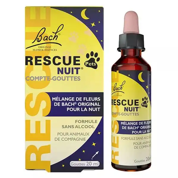 Rescue Nuit Pets Compte-Gouttes 20ml