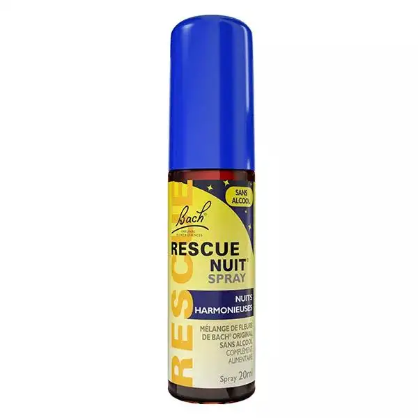 Rescue Nuit Spray sans alcool - 20 ml