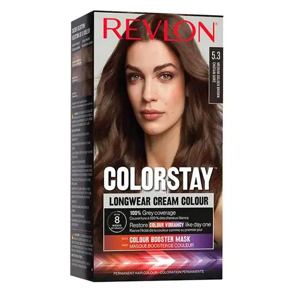 Revlon Coloration permanente Colorstay N°5.3 Châtain Doré 165ml