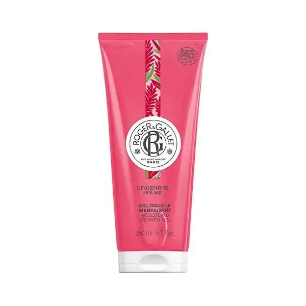 Roger&Gallet Gingembre Rouge Gel Douche Bienfaisant 200ml