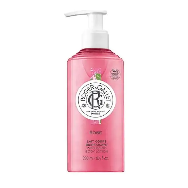 Roger & Gallet Rose Lait Corps Bienfaisant 250ml