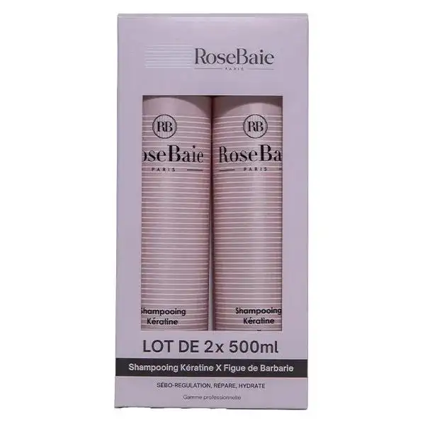 Rosebaie Duo Shampoings Figue de barbarie - 1L