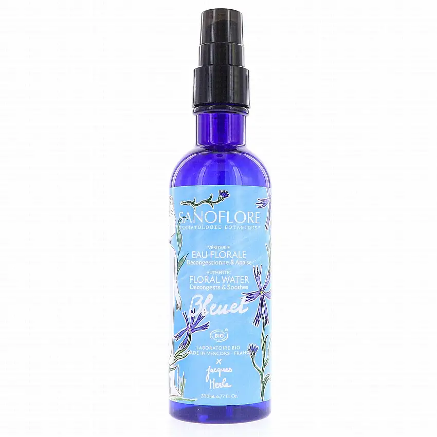 SANOFLORE Véritable Eau Florale bleuet bio vaporisateur 200ml