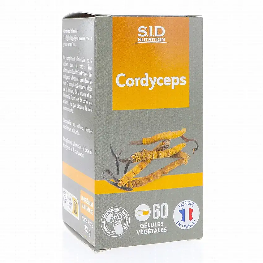 SID NUTRITION Cordyceps x60 gélules