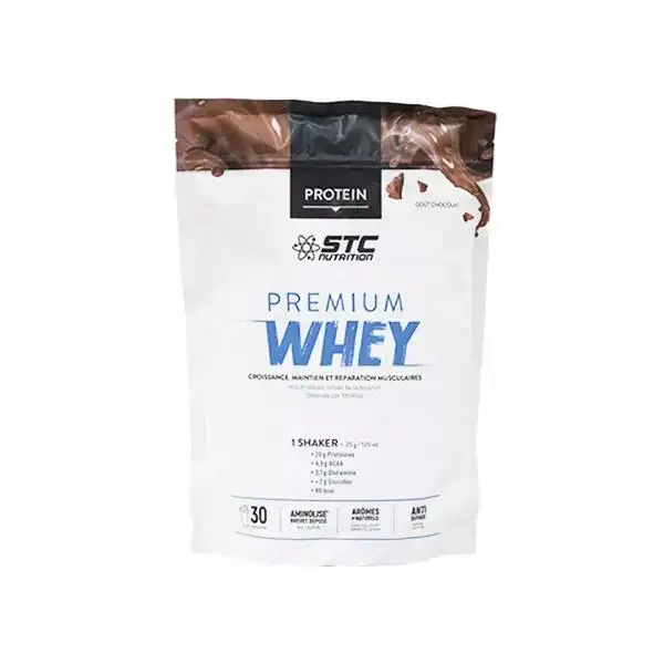 STC Nutrition Premium Whey Doypack Saveur Chocolat 750g