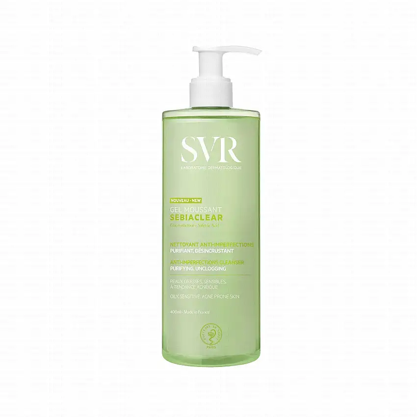 SVR Sebiaclear - Gel moussant flacon pompe 400ml