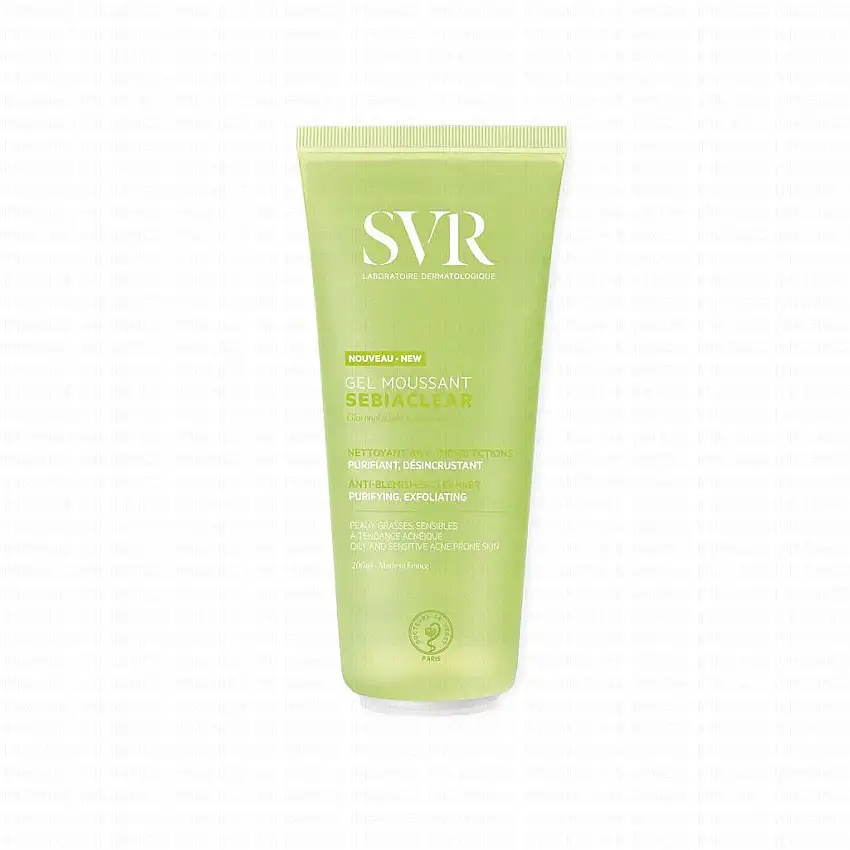SVR Sebiaclear - Gel moussant tube 200ml