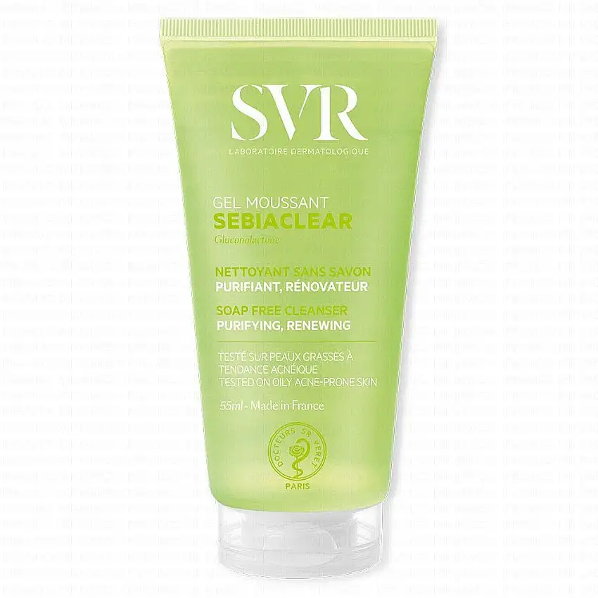 SVR Sebiaclear - Gel moussant tube 55ml