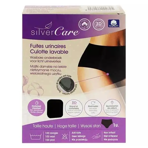 Silvercare Incontinence Culotte Taille Haute - T. L (42/44)