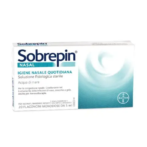 Sobrepin® Nasal BAYER 20 Ampoules 5 ml