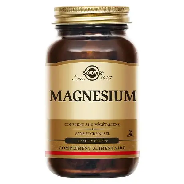 Solgar Magnésium 100 comprimés