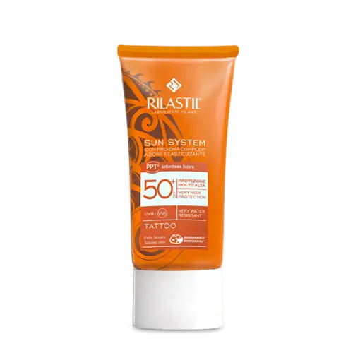 Tatouage Système Solaire SPF50 + Rilastil® 75ml