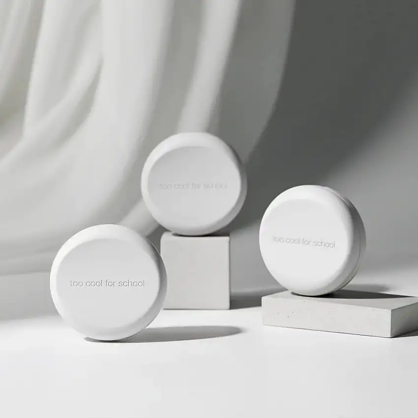 TOO COOL FOR SCHOOL Fixing Cover Cushion (Main Product + Refill) - #01 Porcelain