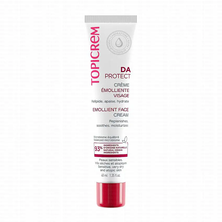 TOPICREM DA Protect - Crème émolliente visage 40ml