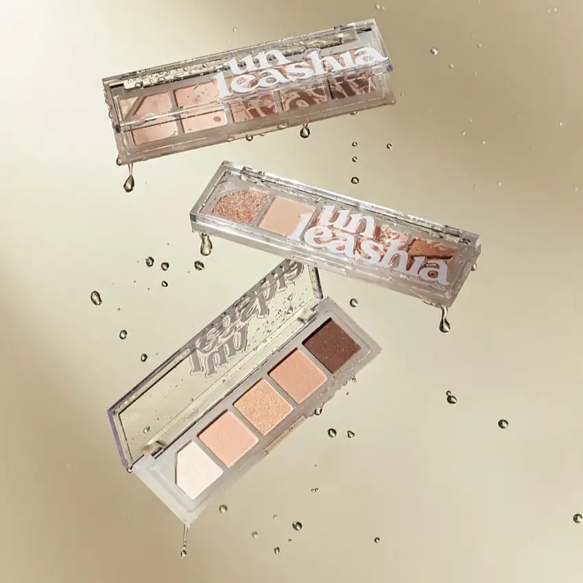 UNLEASHIA Mood Shower Eye Palette - #01 Vanilla Shower