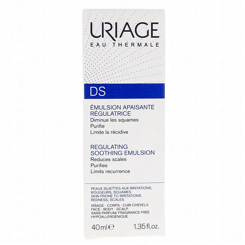 URIAGE DS - Emulsion apaisante régulatrice tube 40ml